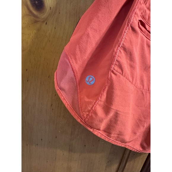 Lululemon Hotty Hot Shorts Women's 6 Red Speed Up Lined 2.5" Inseam Running - Picture 2 of 11